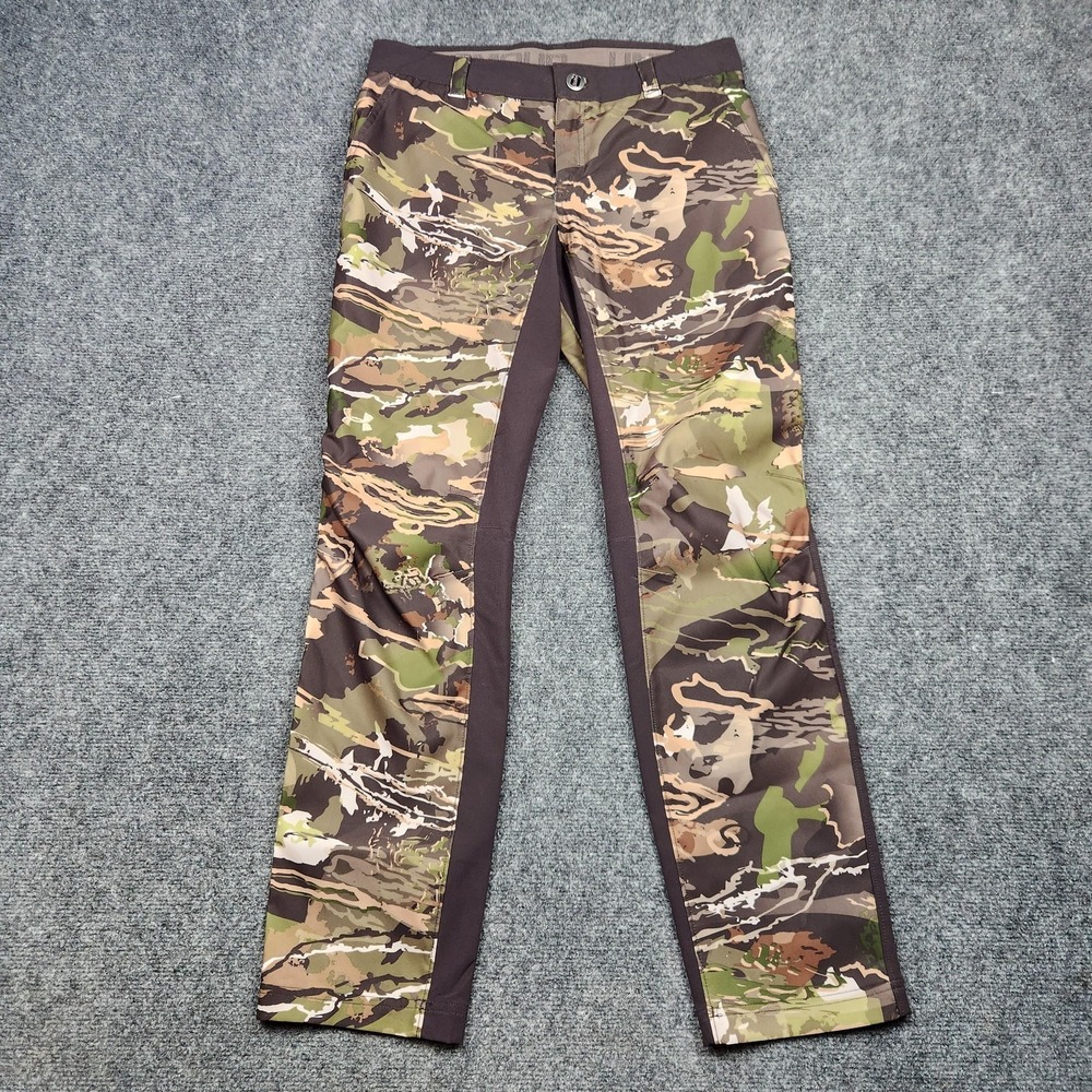 Under Armour Camo Pants Womens 10 Ridge Reaper Camo‎ Hunting